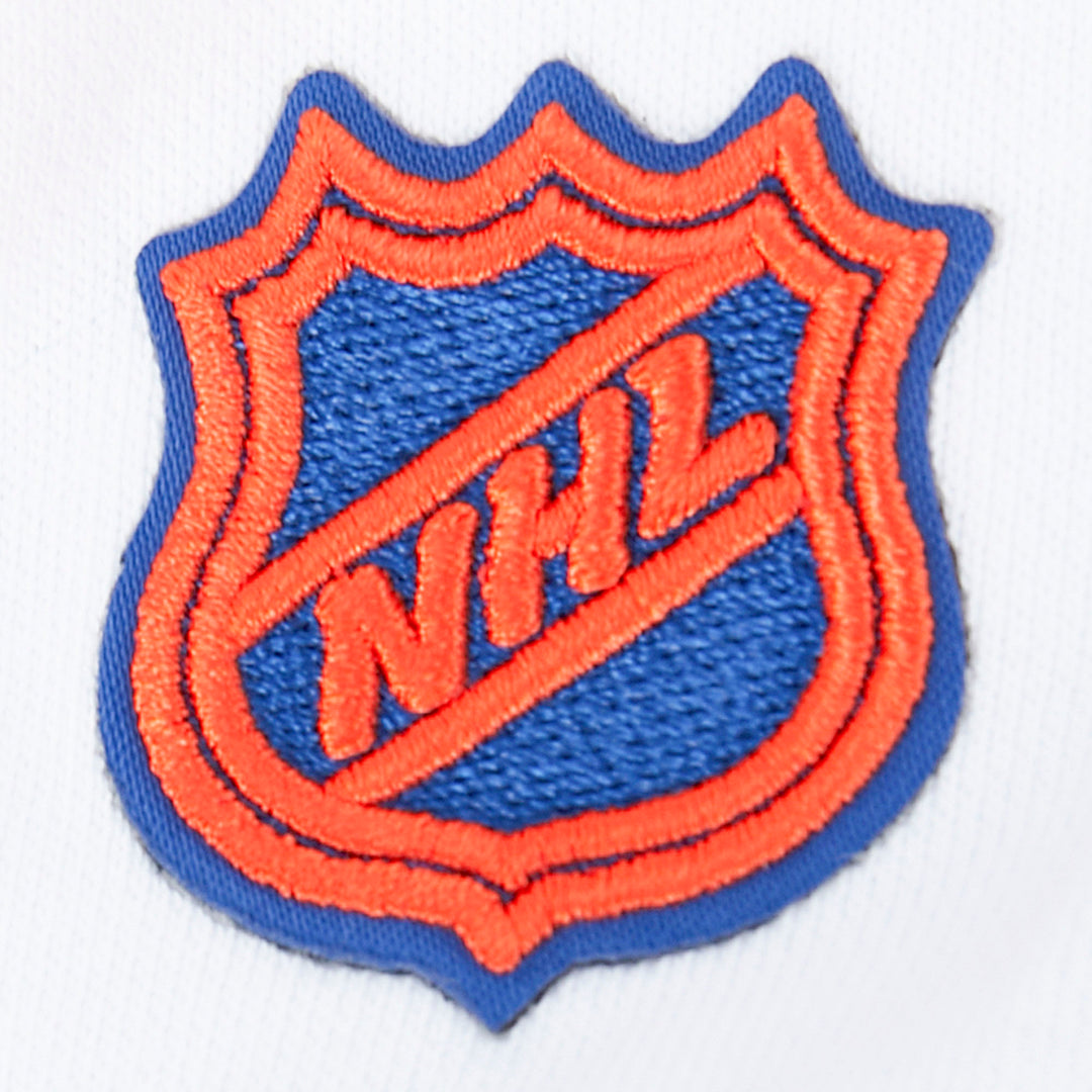 Edmonton Oilers Women's Pro Standard White City Lights Cropped Hoodie