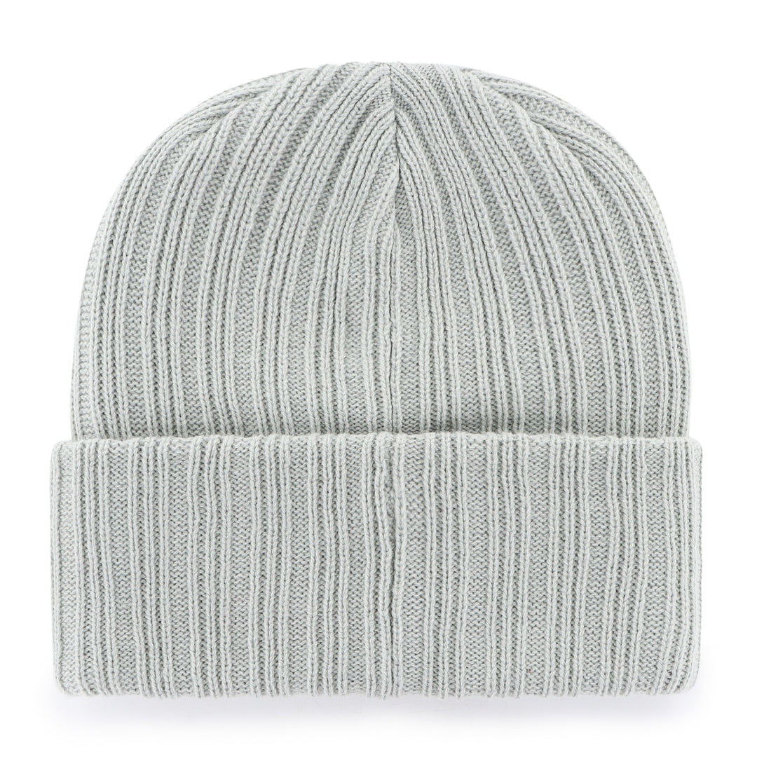 Edmonton Oilers Women's '47 Grey Ribbed Haymaker Cuffed Knit Toque