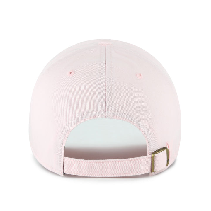 Edmonton Oilers Women's '47 Pink Gelato Micro Logo Clean Up Adjustable Hat