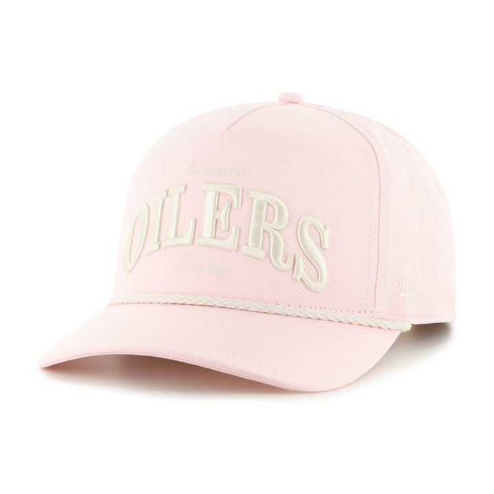 Edmonton Oilers Women's '47 Pink Gelato Rope Hitch Snapback Hat