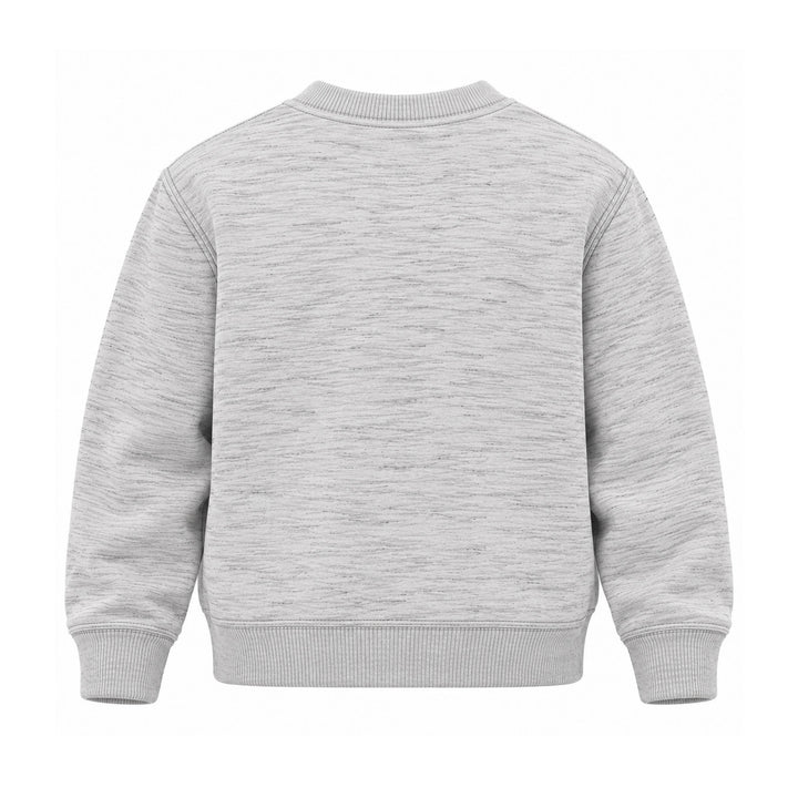 Edmonton Oilers Youth Line Change Grey Alternate Logo Crewneck Sweatshirt