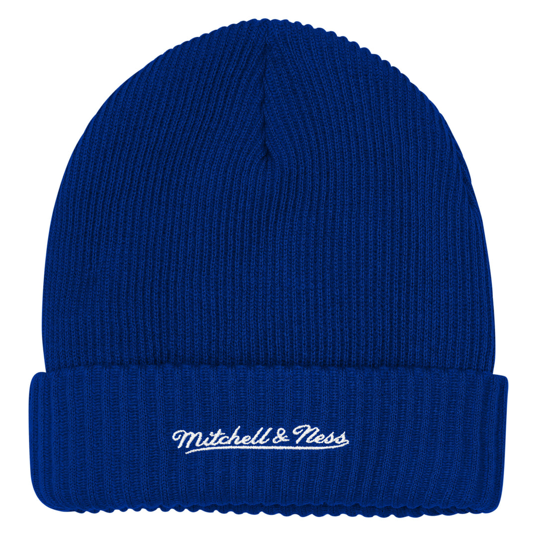 Edmonton Oilers Youth Mitchell & Ness Navy Knit Toque
