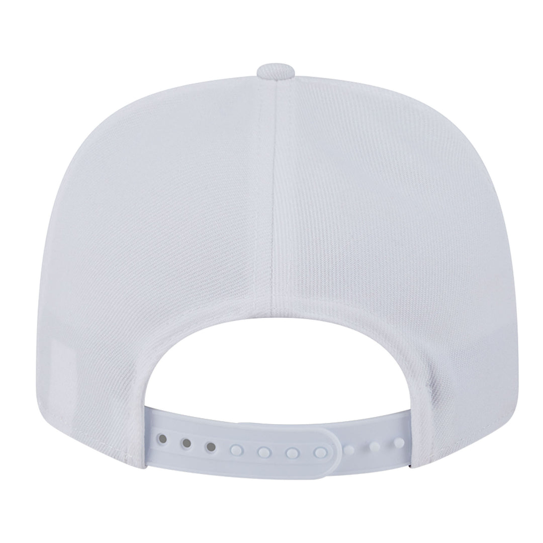 Edmonton Oilers Child New Era White Rope 9SEVENTY Stretch Snapback Hat