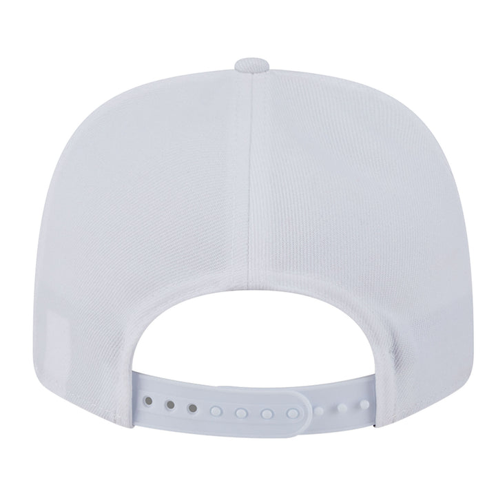 Edmonton Oilers Child New Era White Rope 9SEVENTY Stretch Snapback Hat