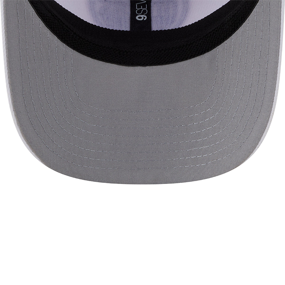 Edmonton Oilers Child New Era White Rope 9SEVENTY Stretch Snapback Hat