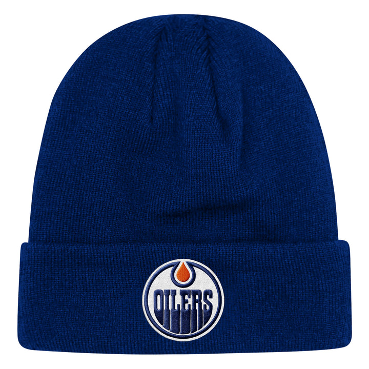 Edmonton Oilers Youth Outerstuff Blue Precision Toque