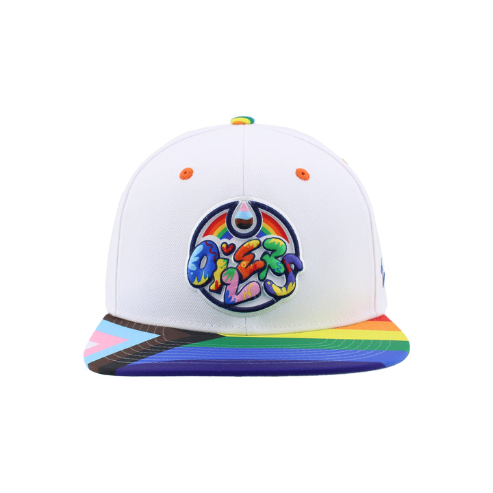 Edmonton Oilers Zephyr Pride Snapback Hat