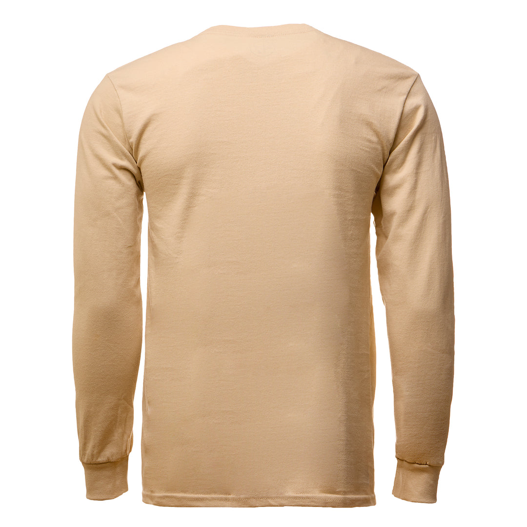 Edmonton Oilers '47 Alternate Logo Polished Long Sleeve Cream Shirt