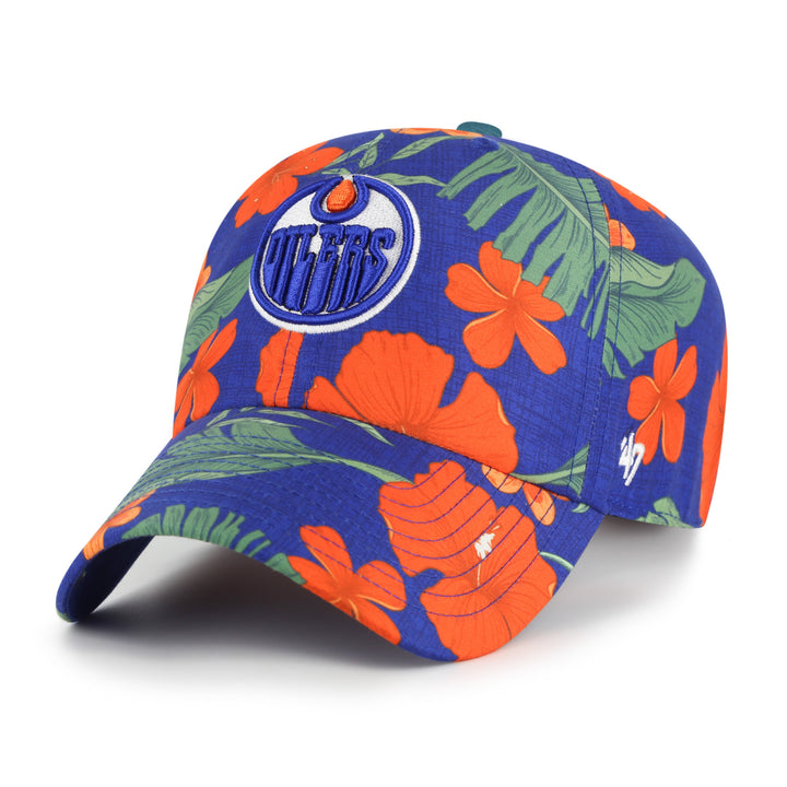 Edmonton Oilers '47 Blue Beach Side Clean Up Adjustable Hat