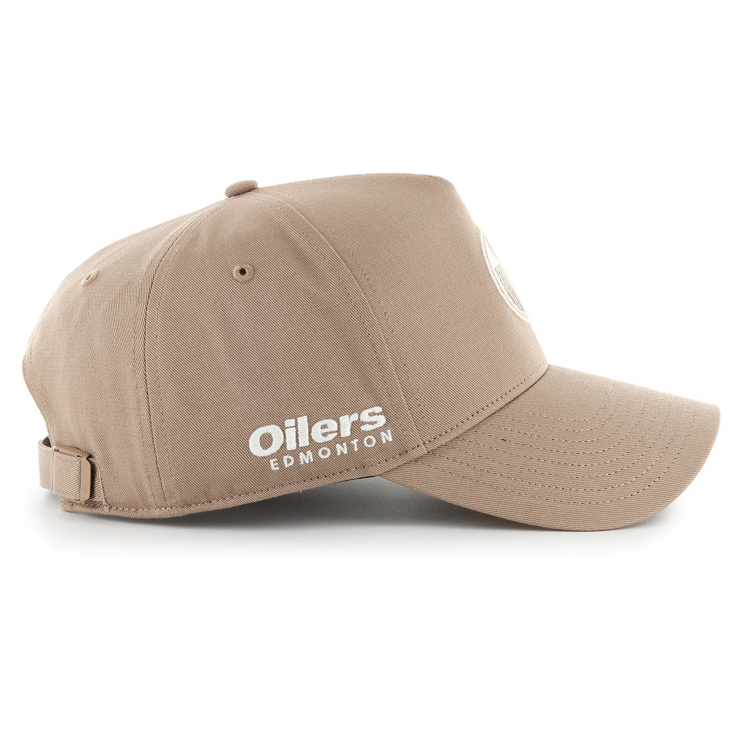 Edmonton Oilers '47 Brown Foundational Offside DT Adjustable Hat