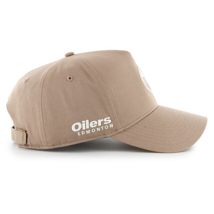 Edmonton Oilers '47 Brown Foundational Offside DT Adjustable Hat