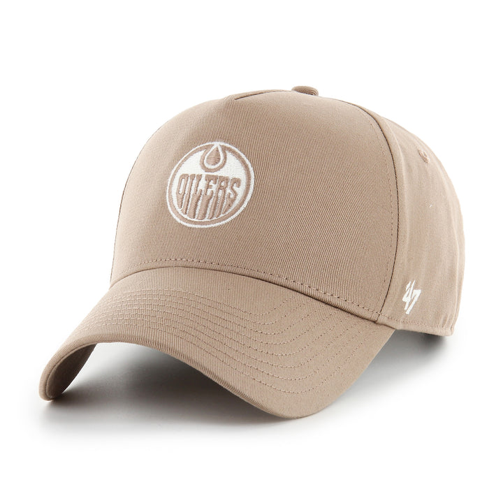 Edmonton Oilers '47 Brown Foundational Offside DT Adjustable Hat