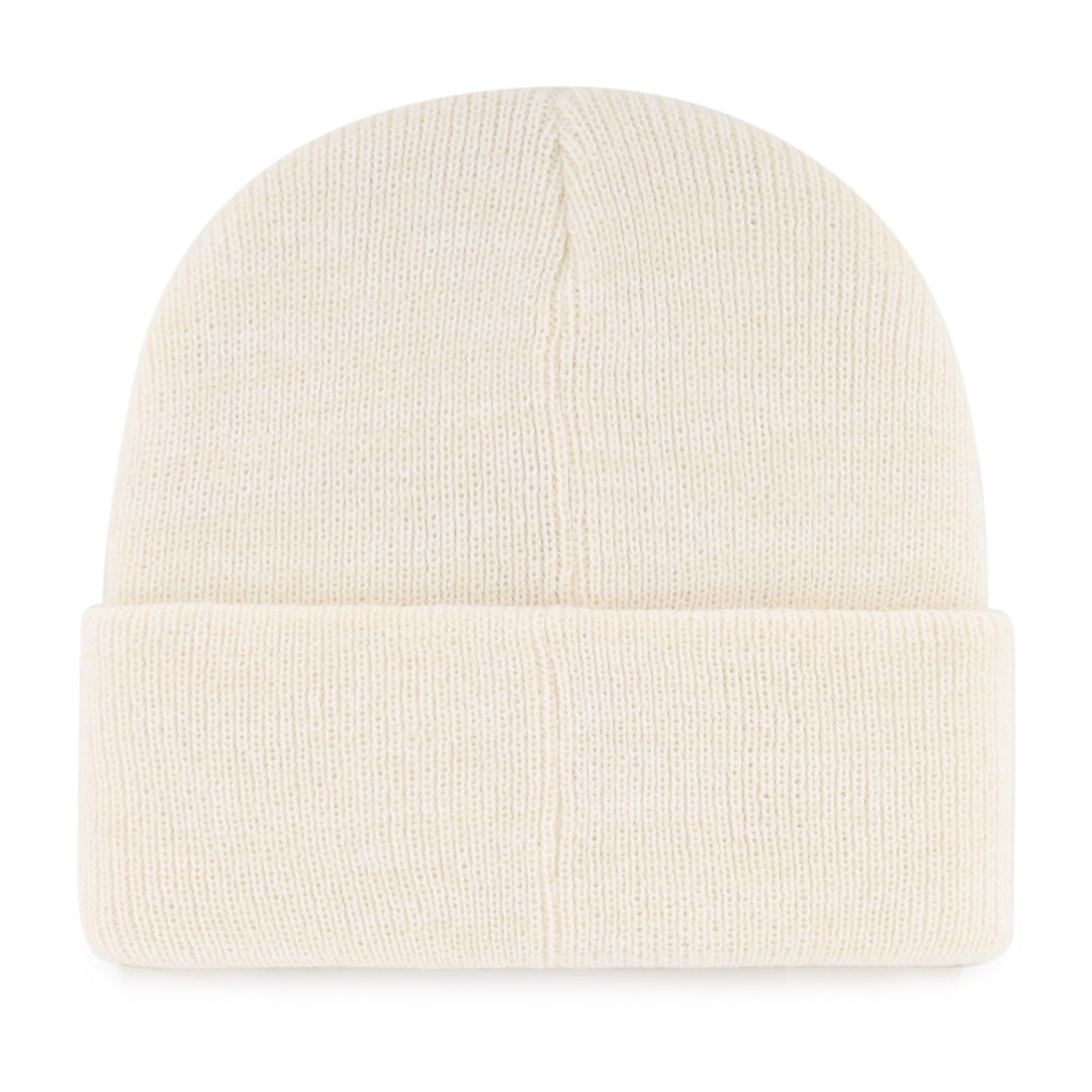 Edmonton Oilers '47 Cream Brain Freeze Alternate Logo Cuffed Knit Toque w/Pom