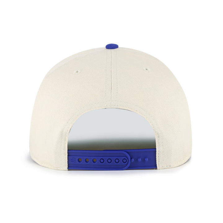 Edmonton Oilers '47 Cream & Blue Pomona Hitch Snapback Hat