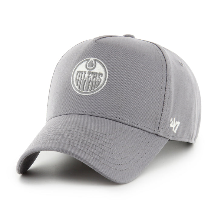 Edmonton Oilers '47 Grey Foundational Offside DT Adjustable Hat