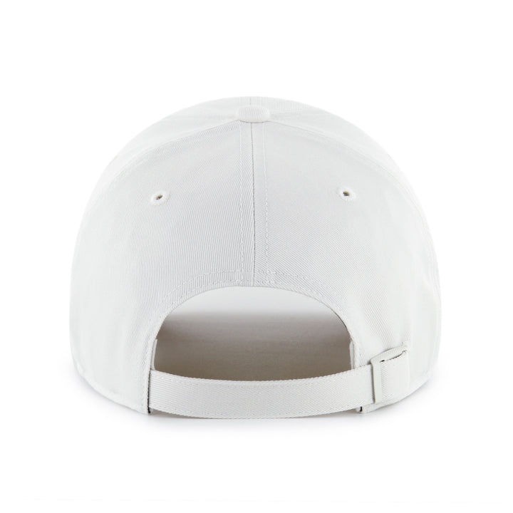 Edmonton Oilers '47 White & Grey Foundational TT Clean Up Adjustable Hat