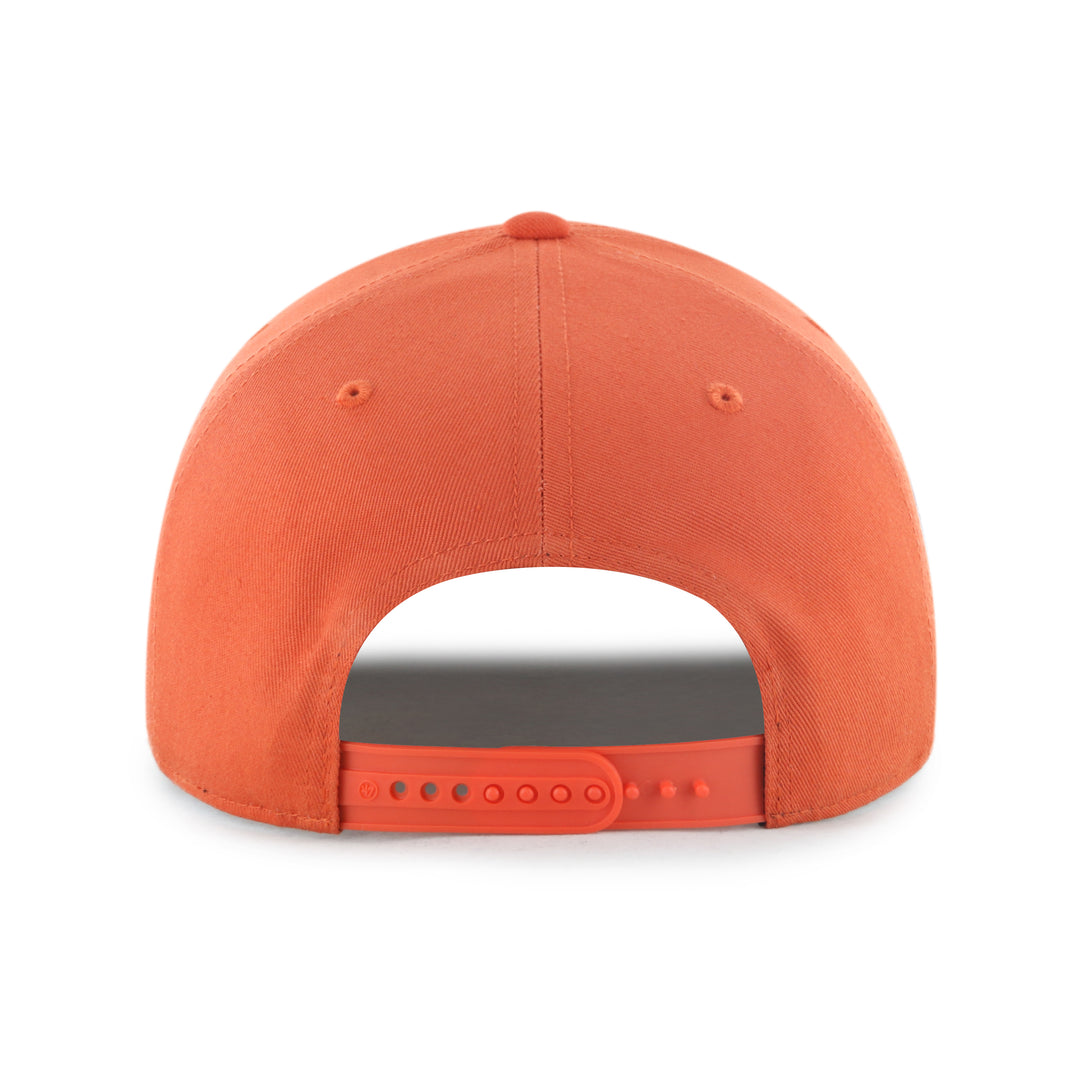 Edmonton Oilers '47 Orange Overhand Rope Hitch Snapback Hat