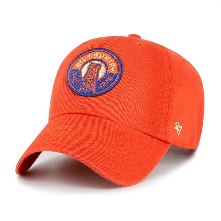 Edmonton Oilers '47 Orange Secondary Alternate Logo Clean Up Adjustable Hat