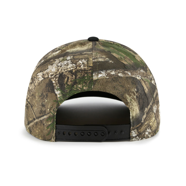 Edmonton Oilers '47 Realtree Camo & Black Hitch Snapback Hat