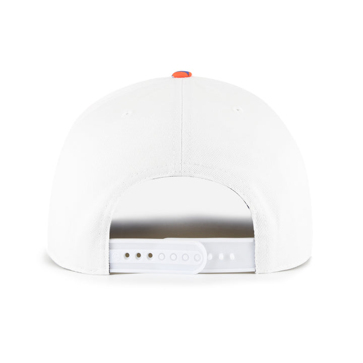 Edmonton Oilers '47 White & Blue Beach Side Hitch Snapback Hat