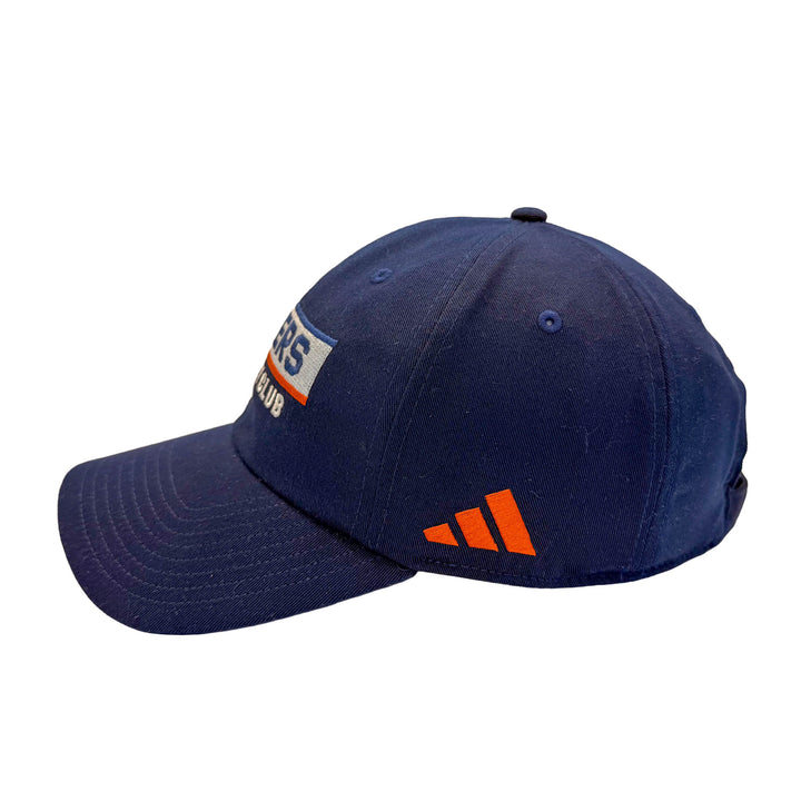 Edmonton Oilers adidas Navy Slouch Adjustable Hat