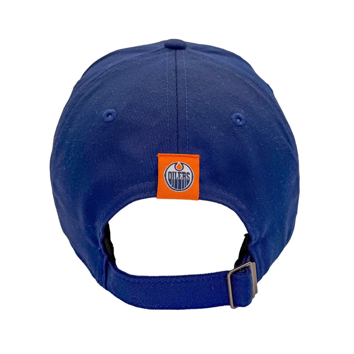 Edmonton Oilers adidas Navy Slouch Adjustable Hat