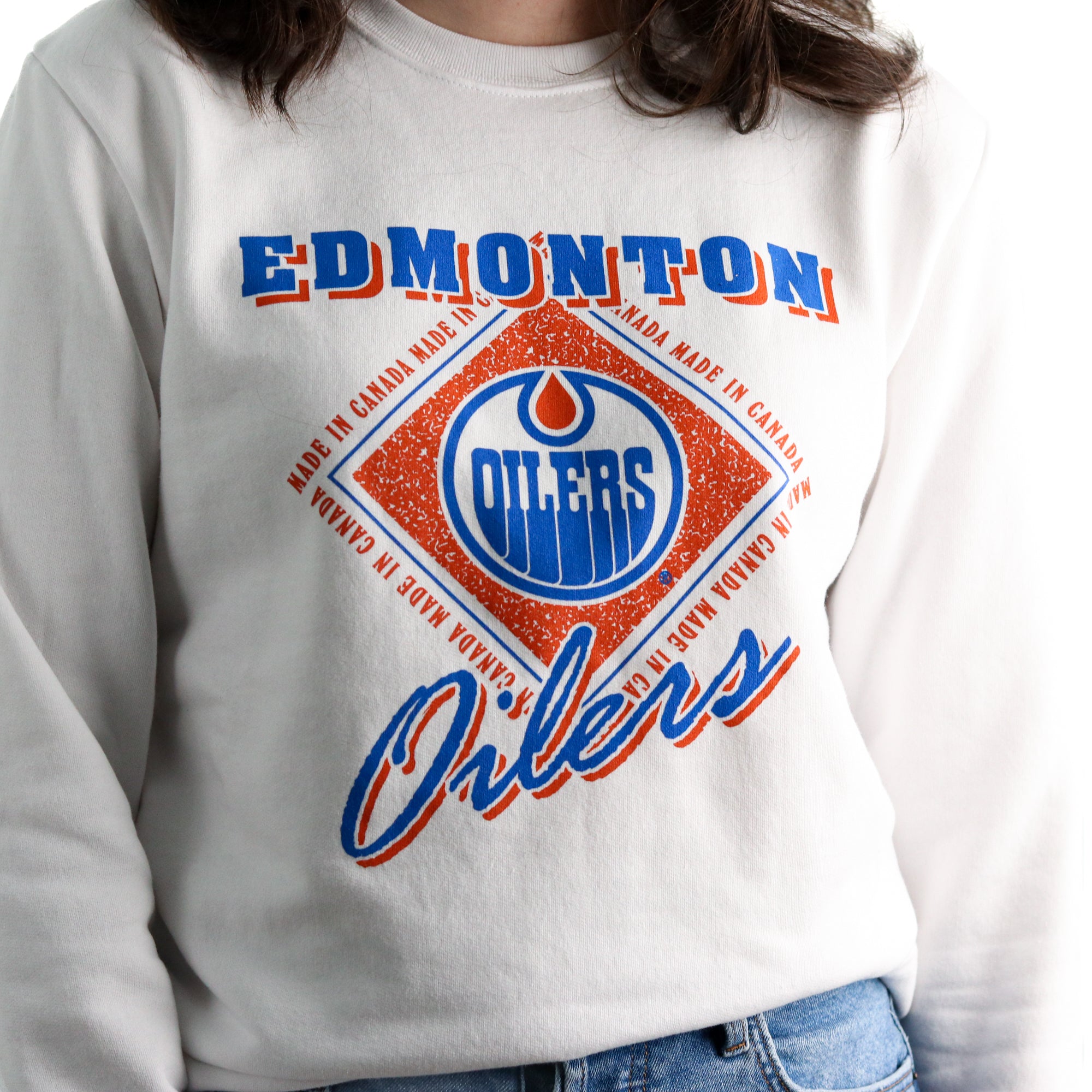 Oilers sweater best sale