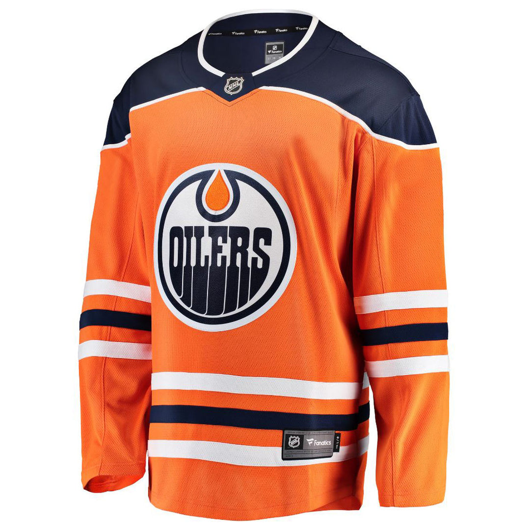 Edmonton Oilers Fanatics Breakaway Orange Jersey
