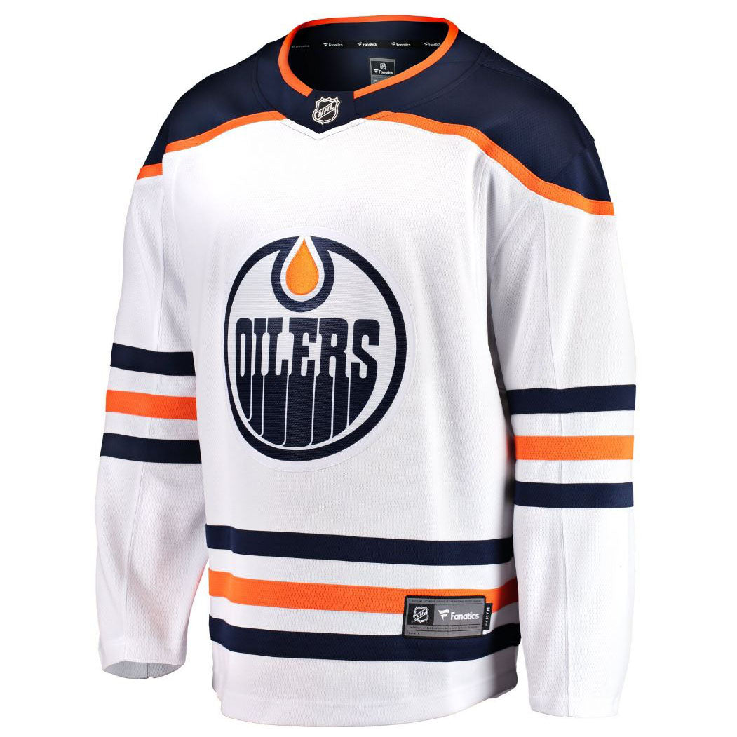 Edmonton Oilers Fanatics Breakaway White Jersey