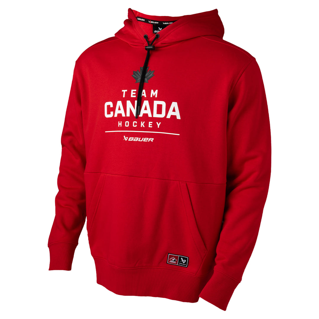Hockey Canada Bauer Red Stacked Hoodie