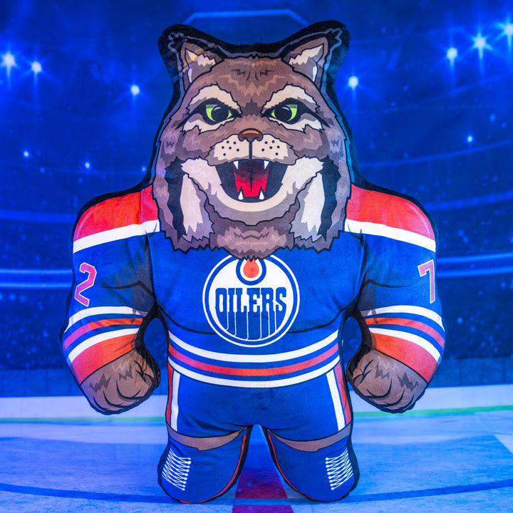 Hunter Edmonton Oilers 24" Jumbo Mascot Bleacher Buddy