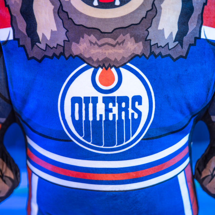 Hunter Edmonton Oilers 24" Jumbo Mascot Bleacher Buddy