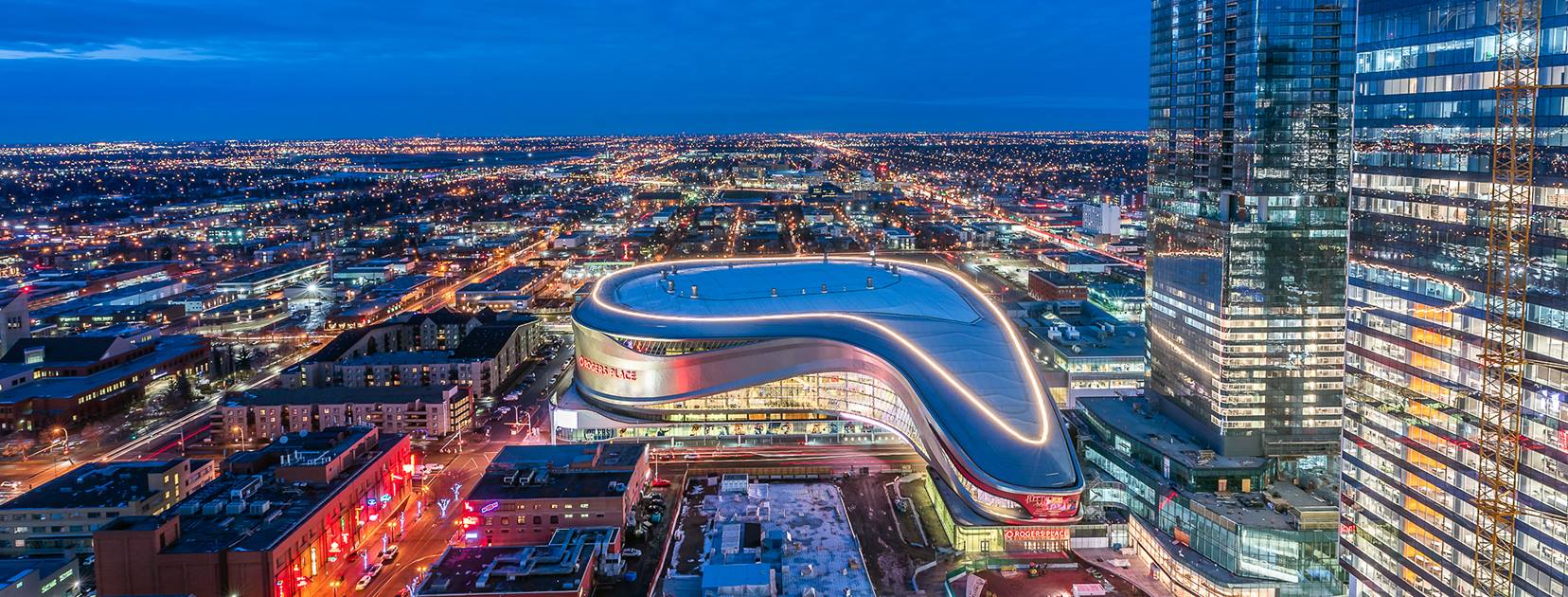 A massive new Oilers store has opened up in the ICE District