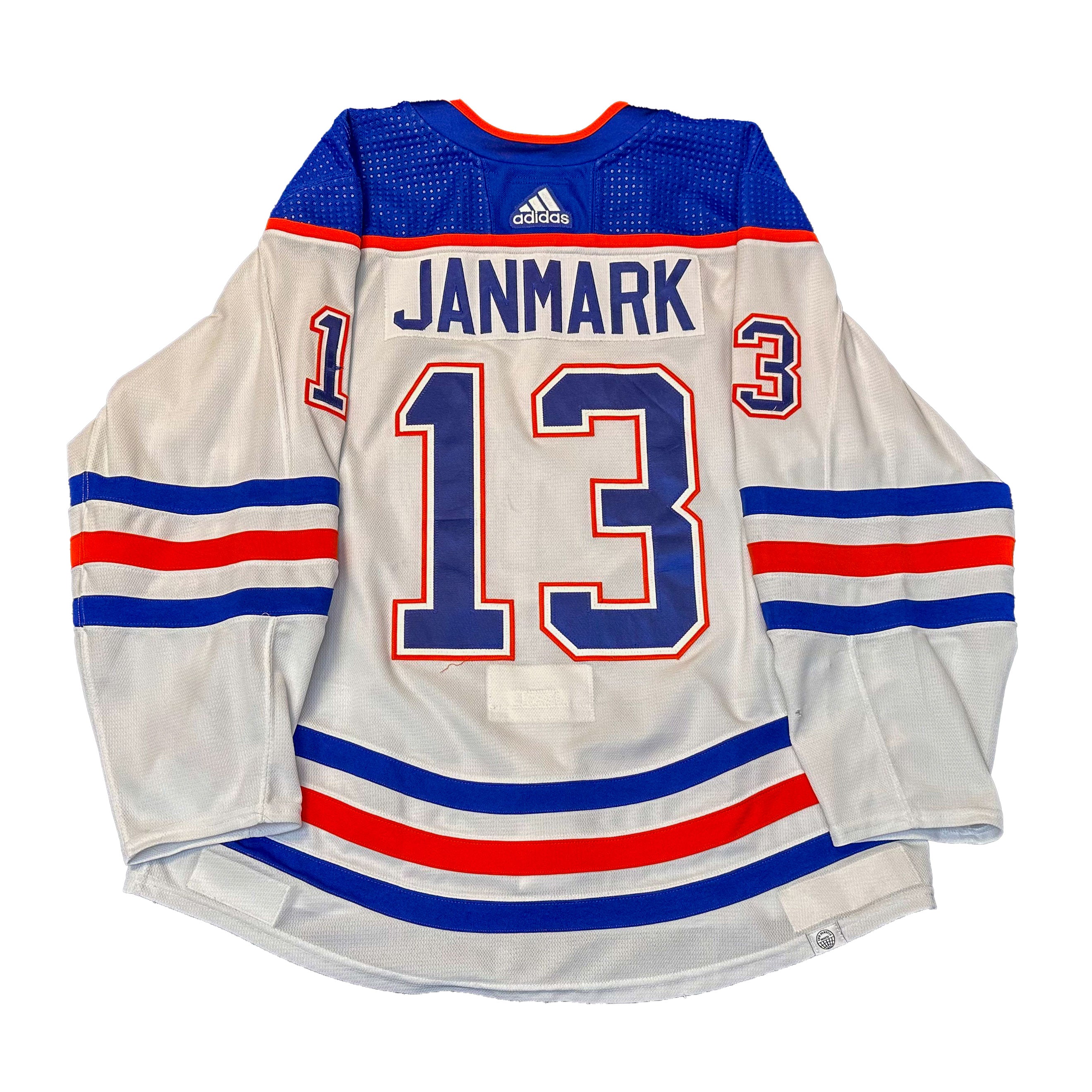 Edmonton oilers game worn jersey on sale
