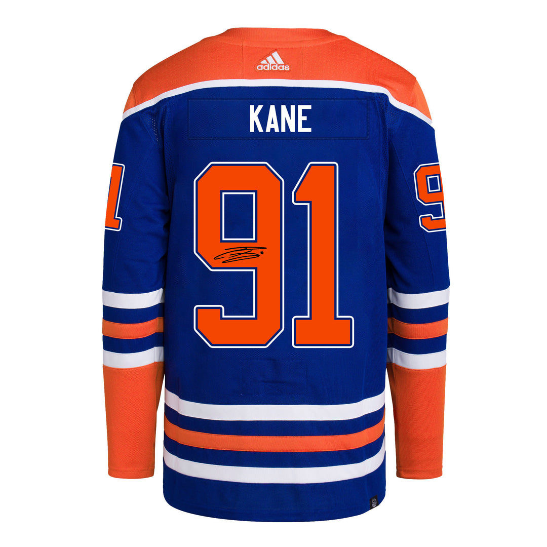 Evander Kane Edmonton Oilers Signed Royal/Home adidas Jersey