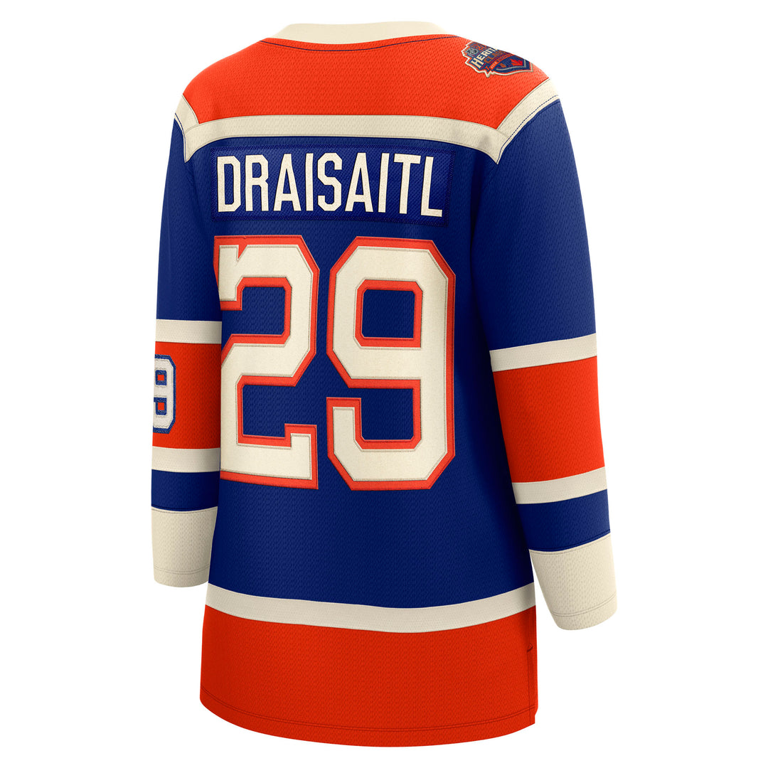Lot Detail - Leon Draisaitl - Edmonton Oilers - Practice-Worn Jersey -  2019-20 NHL Season