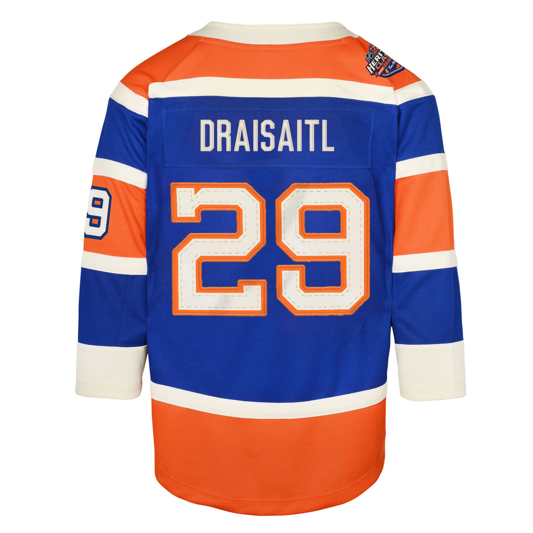 Leon Draisaitl Edmonton Oilers Autographed Royal Blue Alternate