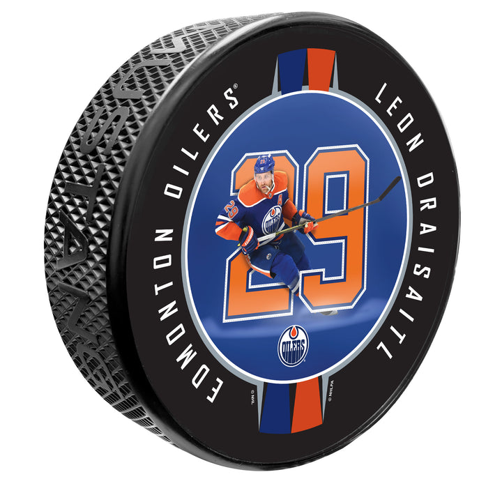 Leon Draisaitl Edmonton Oilers 8" Mega Puck