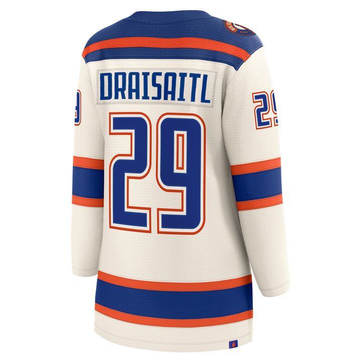 Leon Draisaitl Edmonton Oilers Women's Fanatics Breakaway Cream Alternate Jersey