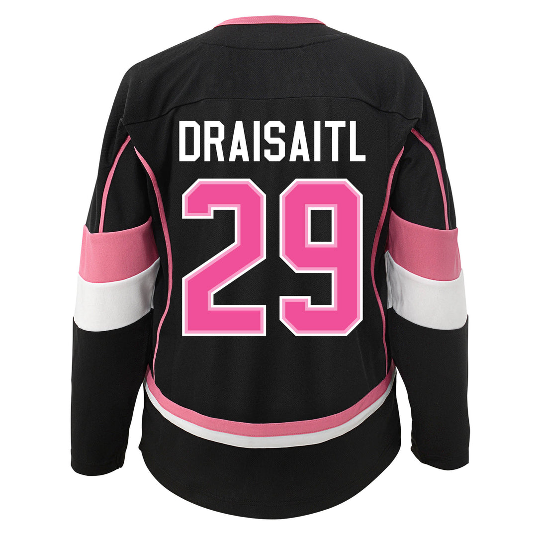 Leon Draisaitl Edmonton Oilers Youth Black Fashion Jersey