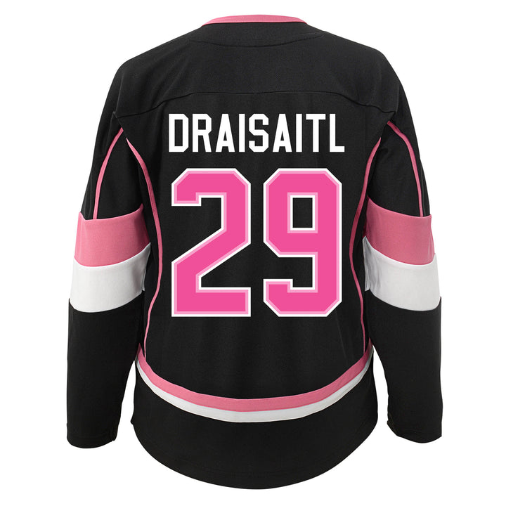 Leon Draisaitl Edmonton Oilers Youth Black Fashion Jersey