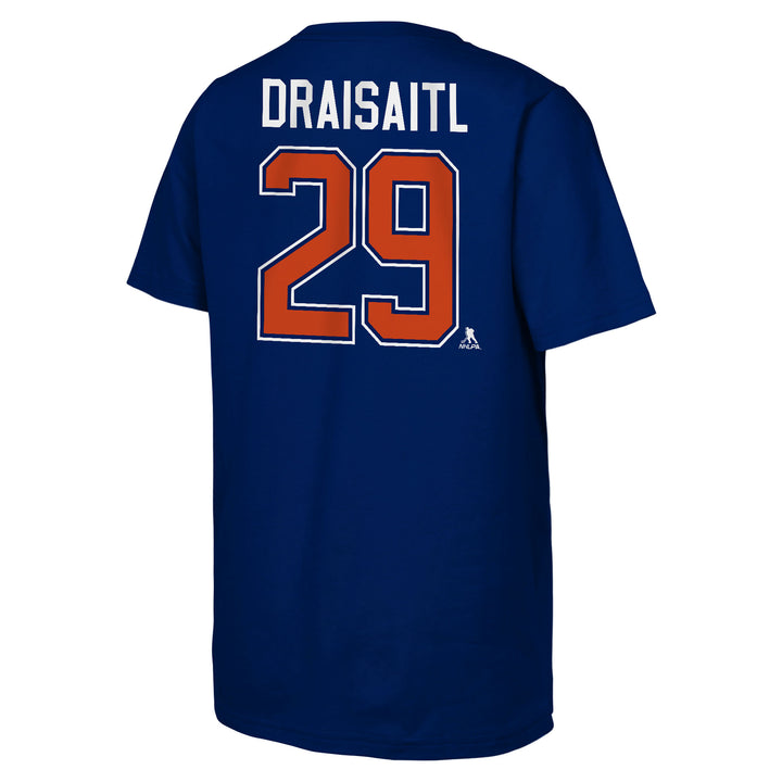 Leon Draisaitl Edmonton Oilers Youth Outerstuff Royal Player T-Shirt
