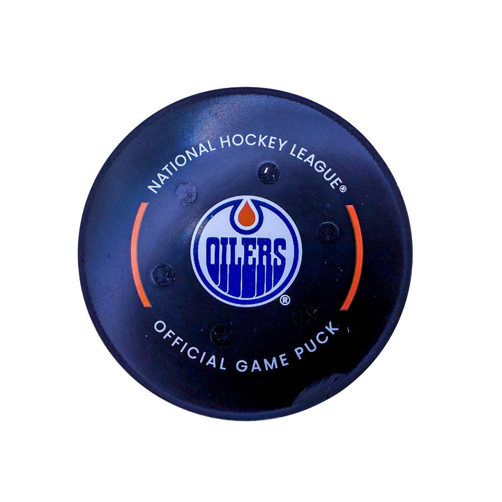 Mark Scheifele Winnipeg Jets Goal Puck - Oct. 9/2024 vs Edmonton Oilers #24881