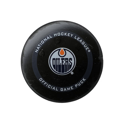 Connor McDavid Edmonton Oilers Goal Puck - Mar. 28/2022 vs Arizona Coyotes #18421