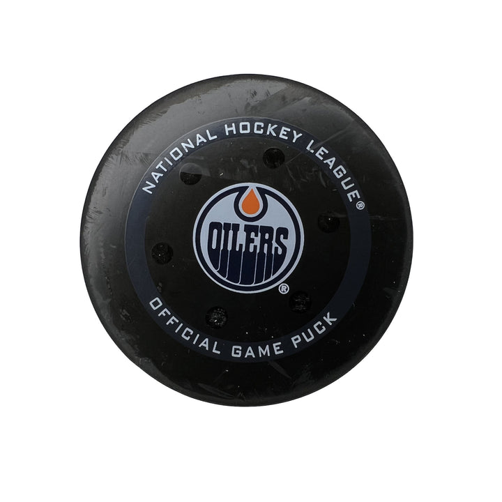 Connor McDavid Edmonton Oilers Goal Puck - Mar. 12/2022 vs Tampa Bay Lightning #18364