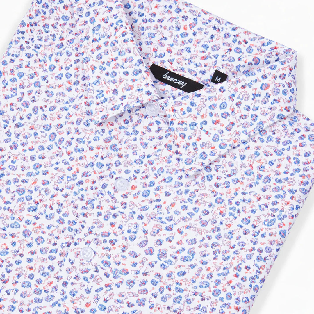 Edmonton Oilers Breezy Golf Have An Opening Day White Polo