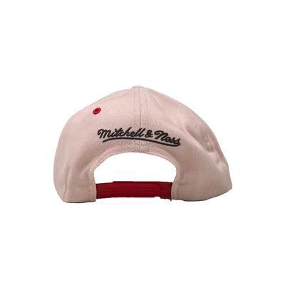 Edmonton Oilers Mitchell & Ness Pork Belly Pink & Brown Snapback Hat