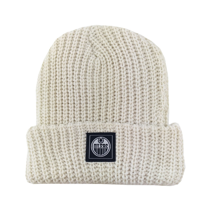 Edmonton Oilers American Needle Cream Teton Knit Toque