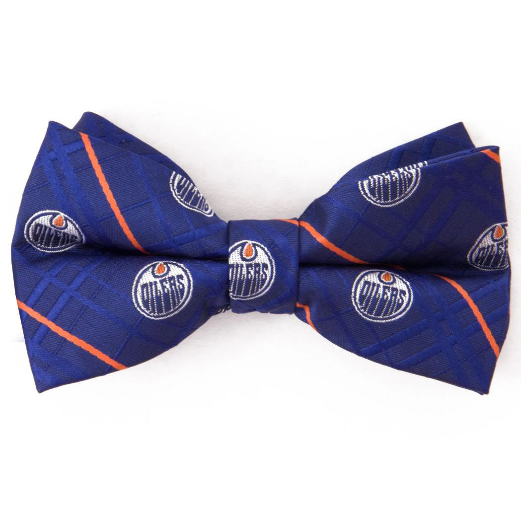 Edmonton Oilers Navy Oxford Bow Tie