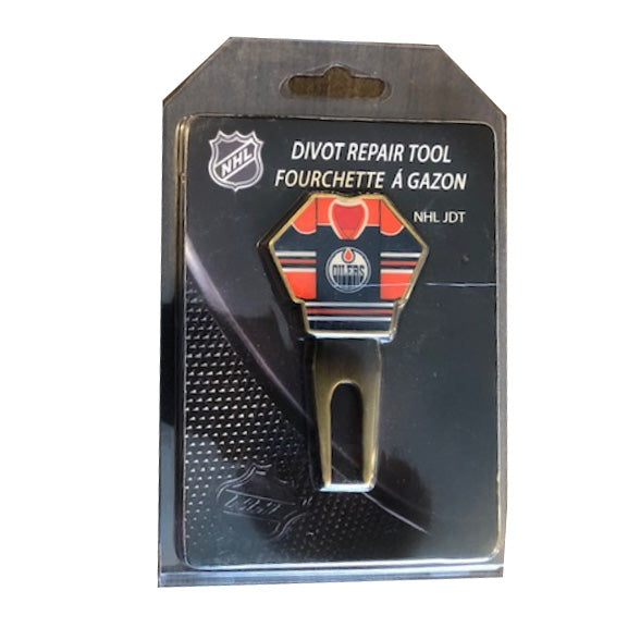 Edmonton Oilers Home Jersey Divot Repair Tool